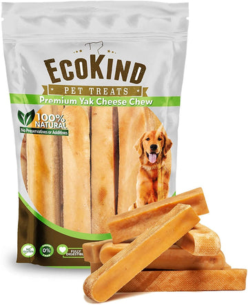 EcoKind Pet Treats Gold Yak Chews for Dogs