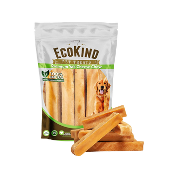 EcoKind Pet Treats Gold Small Yak Chews for Dogs
