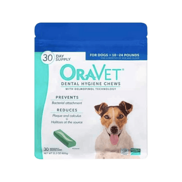 Oravet Dental Hygiene Chews for Dogs 10-24 Lbs